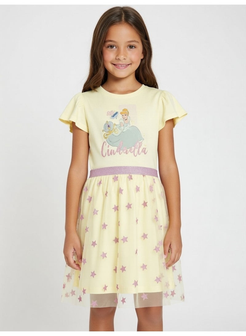 Cinderella Cendrella  | Tulle Dress | Yellow - Image 4